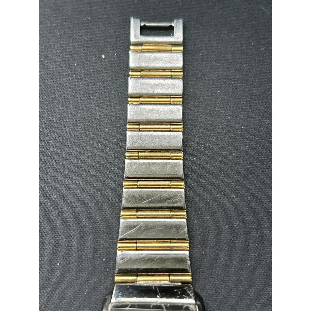 Pulsar Black And Gold Tone Women’s Quartz Watch
